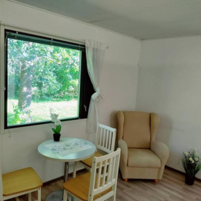 a cabin in the park
